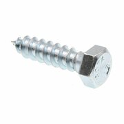 PRIME-LINE Hex Lag Screws, 3/8 in. X 1-1/2 in., A307 Grade A Zinc Plated Steel, 25PK 9056085